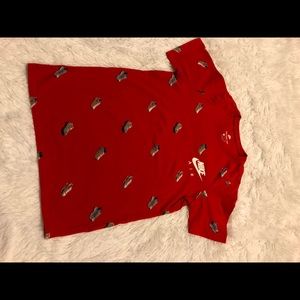 Nike red shirt